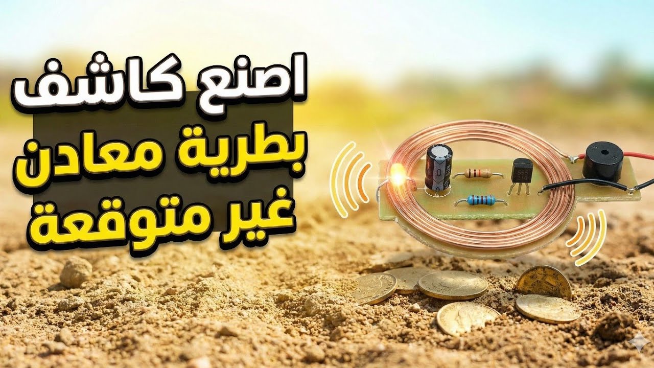 اقوى كاشف معادن بطريقة غير متوقعة