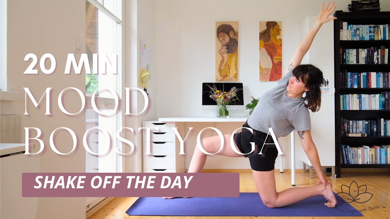 Boost Your Mood with Yoga (Shake off the Day) | Ahimsa Yoga with Doris