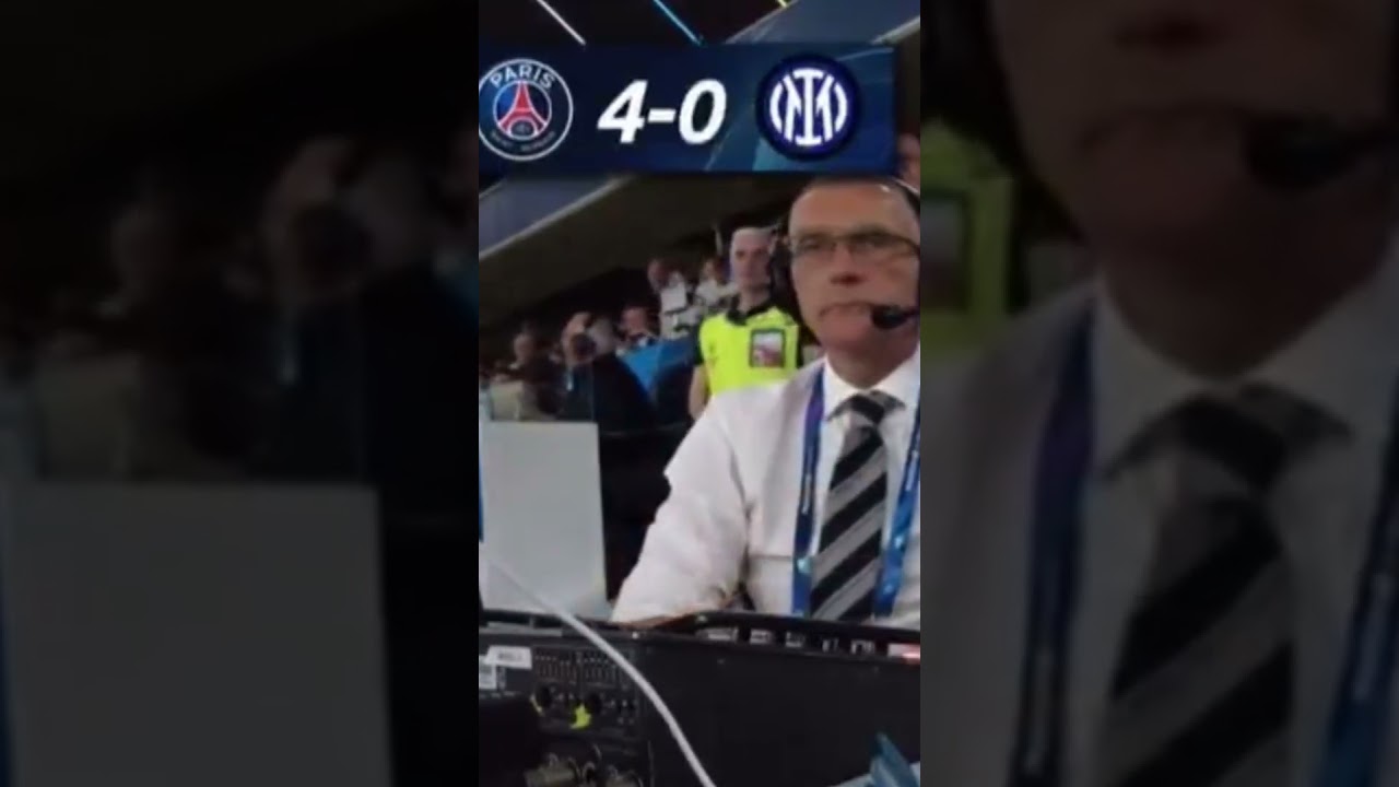 Reazione di Bergomi alla finale di champions league #psg #inter #championsleague #bergomi