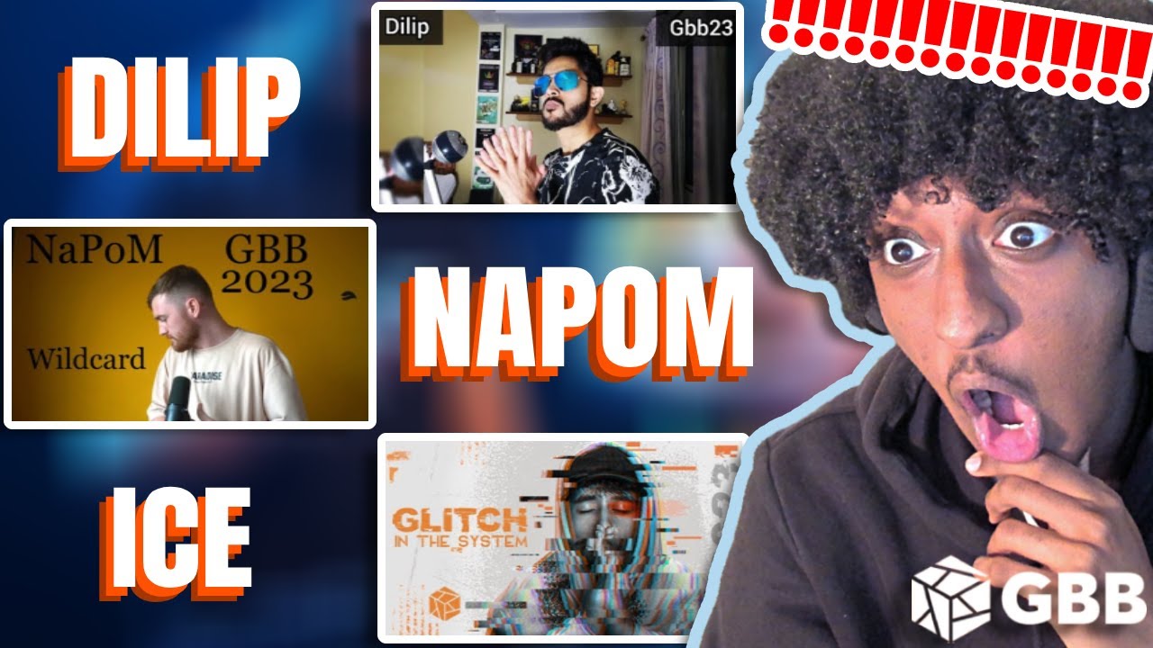 NaPoM, ice & Dilip | GBB23: World League Wildcards | YOLOW Beatbox Reaction
