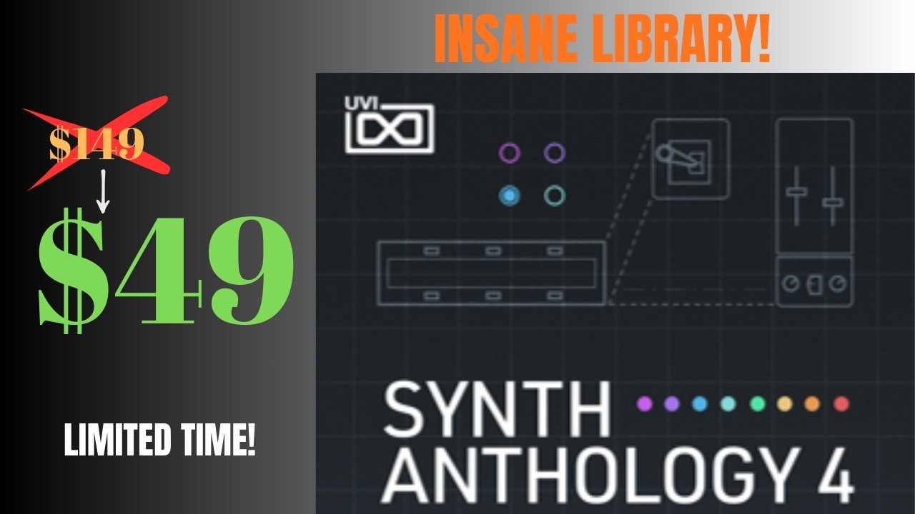 🔥 UVI Synth Anthology 4 – $149 → $49 @ Plugin Boutique (+ Free Gift!)