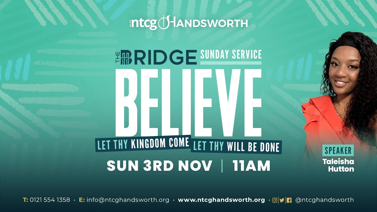 The Bridge Sunday Service 3rd November 2024 | Sis Taleisha Hutton  | NTCG Handsworth