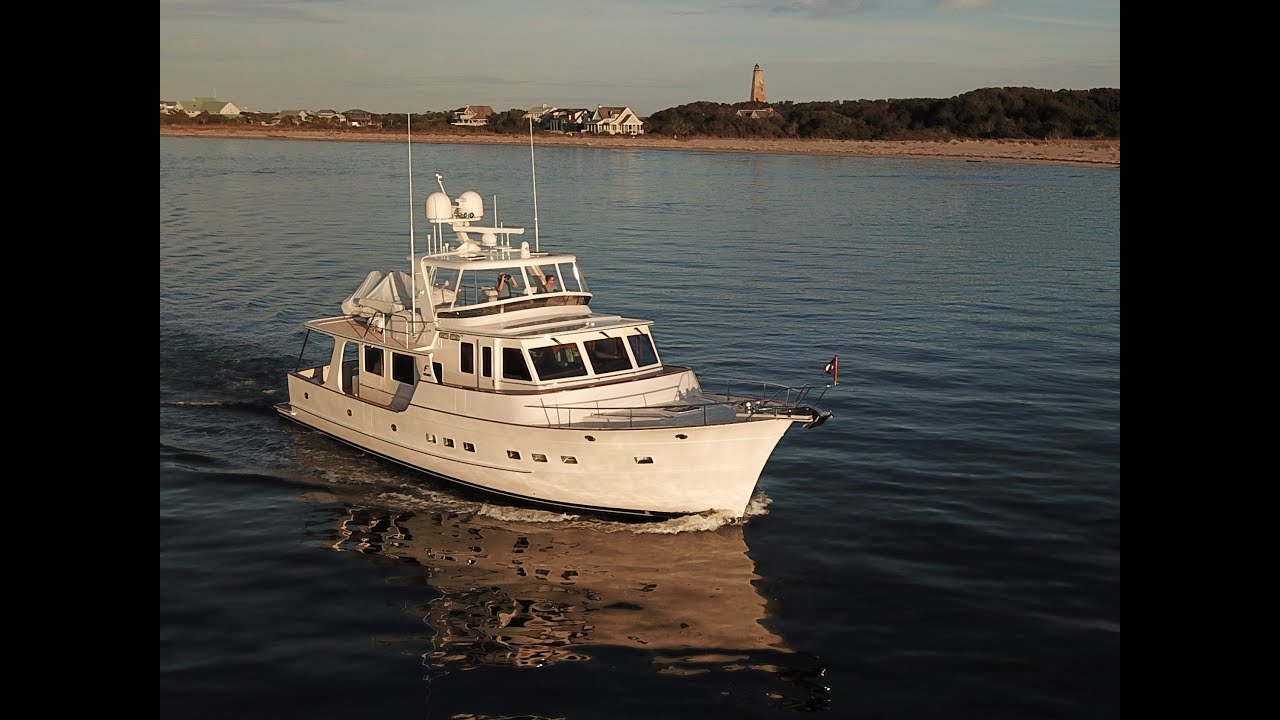 Fleming 58 Headed South Down The Intracoastal Waterway