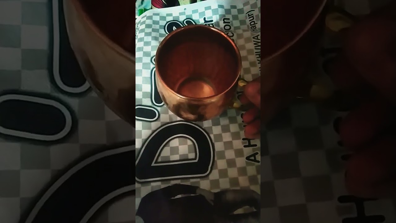 Perfect trick to identify real copper# #Real #copper material#Bartan#Useful trick#metals