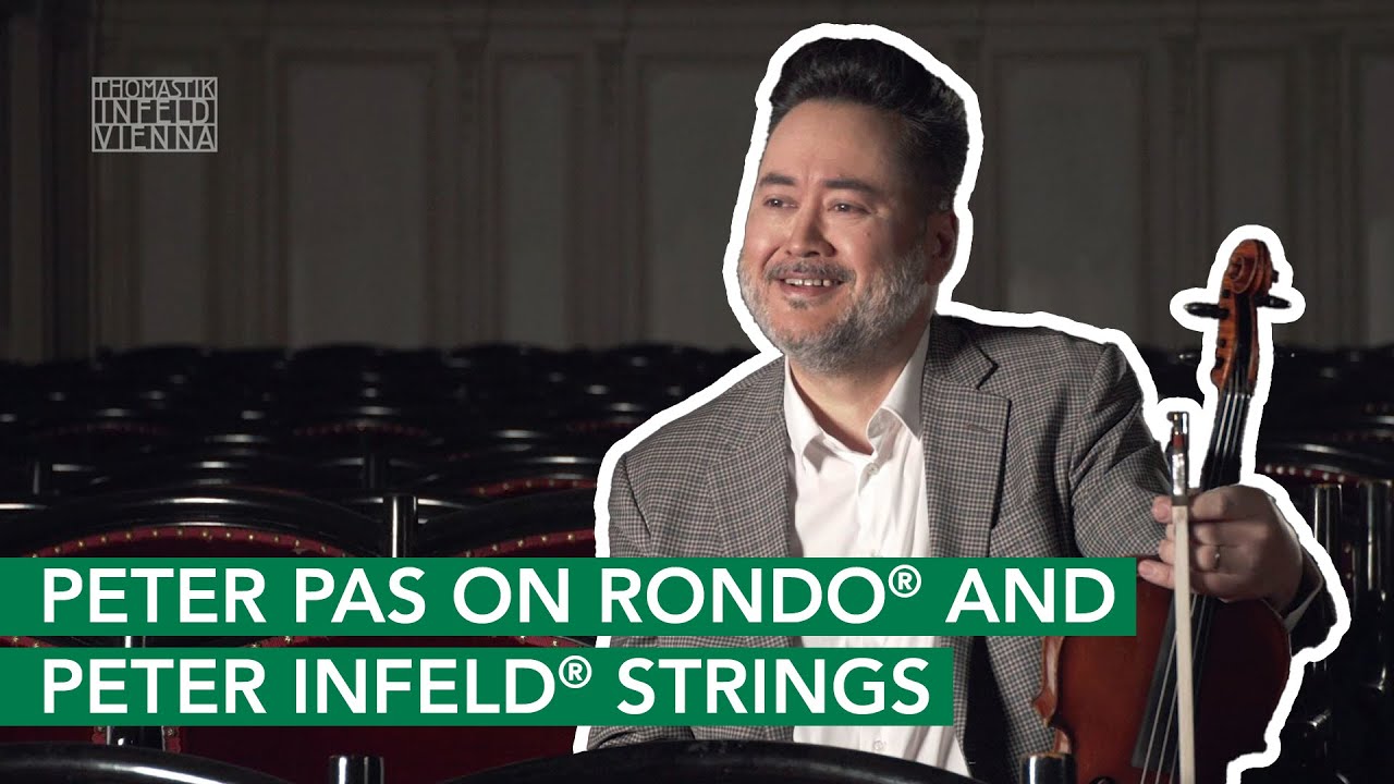 Violist PETER PAS on what he likes about THOMASTIK-INFELD strings