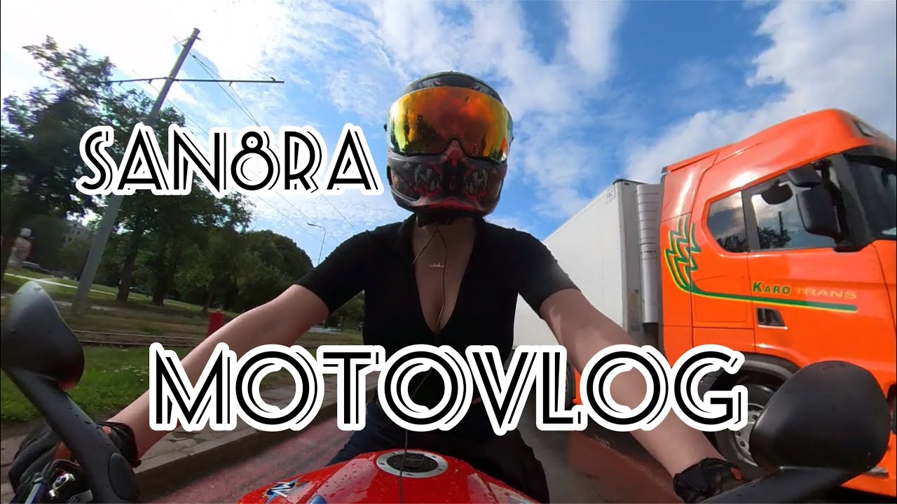 Getting lost & wet in Tallinn on my motorcycle🥴seeing a scooter accident😲motovlog