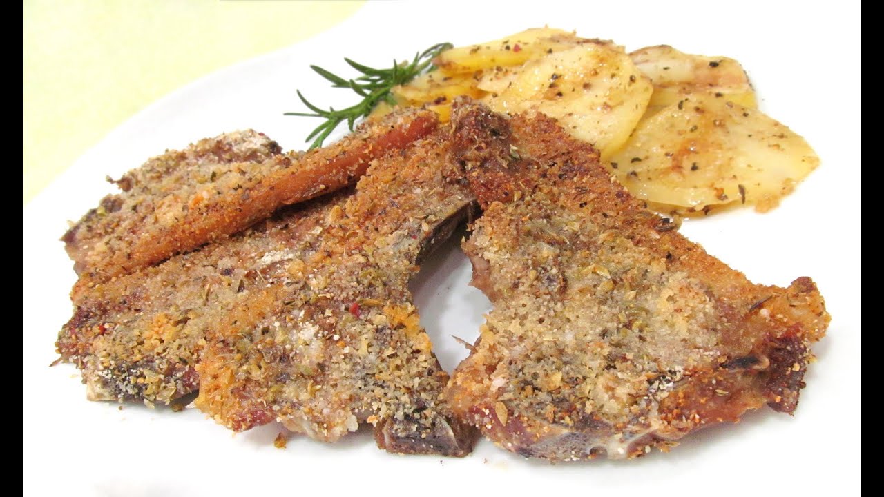 Chuletas de Cordero al Horno