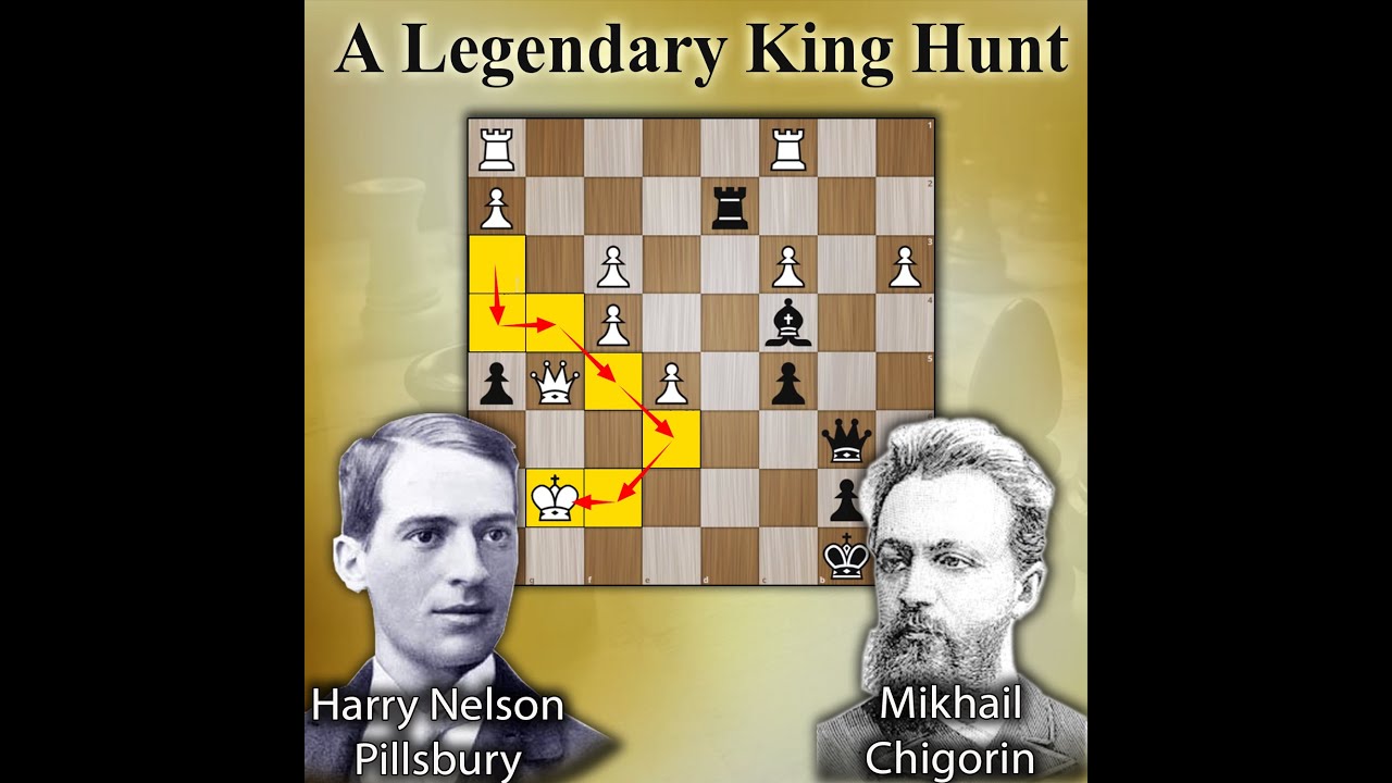 A Legendary King Hunt | Pillsbury vs Chigorin 1896