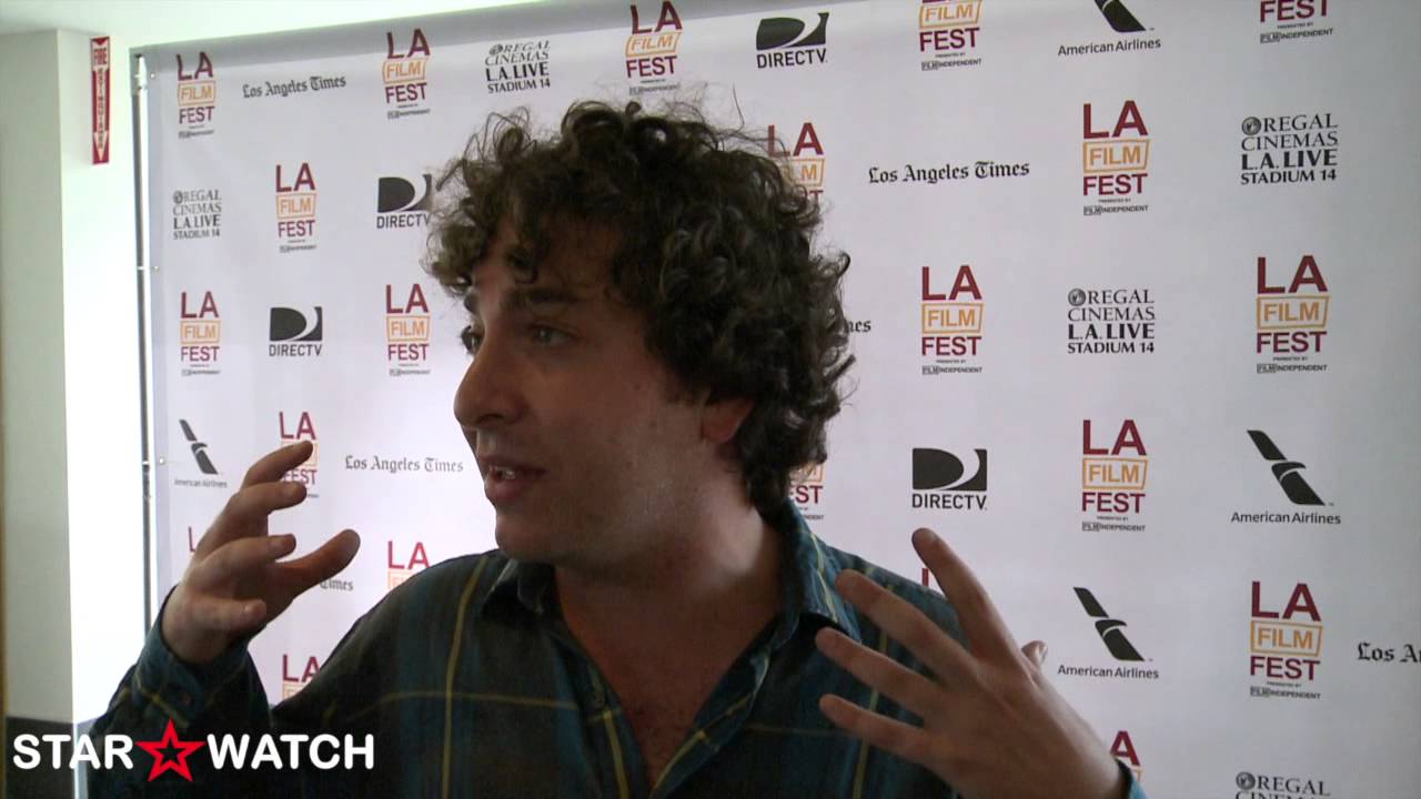 Oliver Cooper red carpet interview at 2013 Los Angeles Film Festival