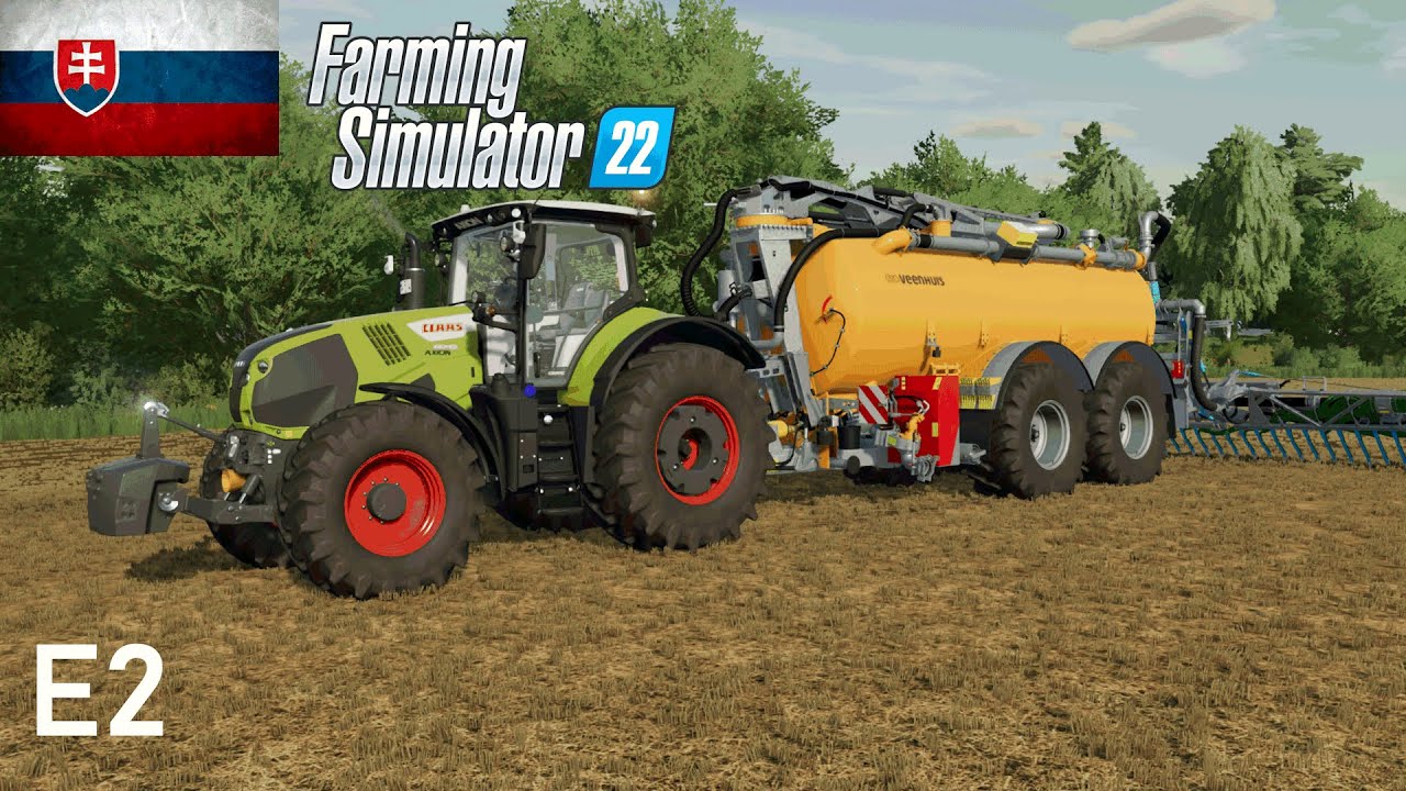 FS22 | Hnojenie s digestátom | E2 - Karpatský vidiek | Timelapse SK/CZ