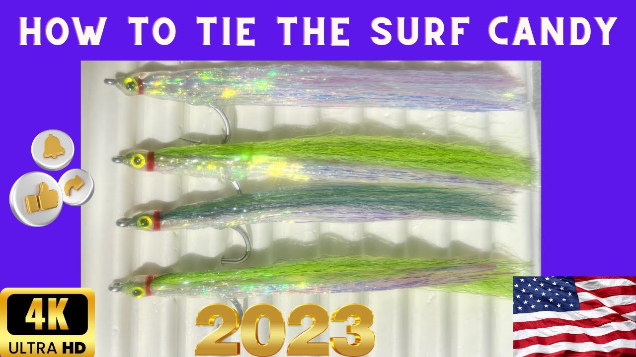 HOW TO TIE THE SURF CANDY IN 2023. 4K