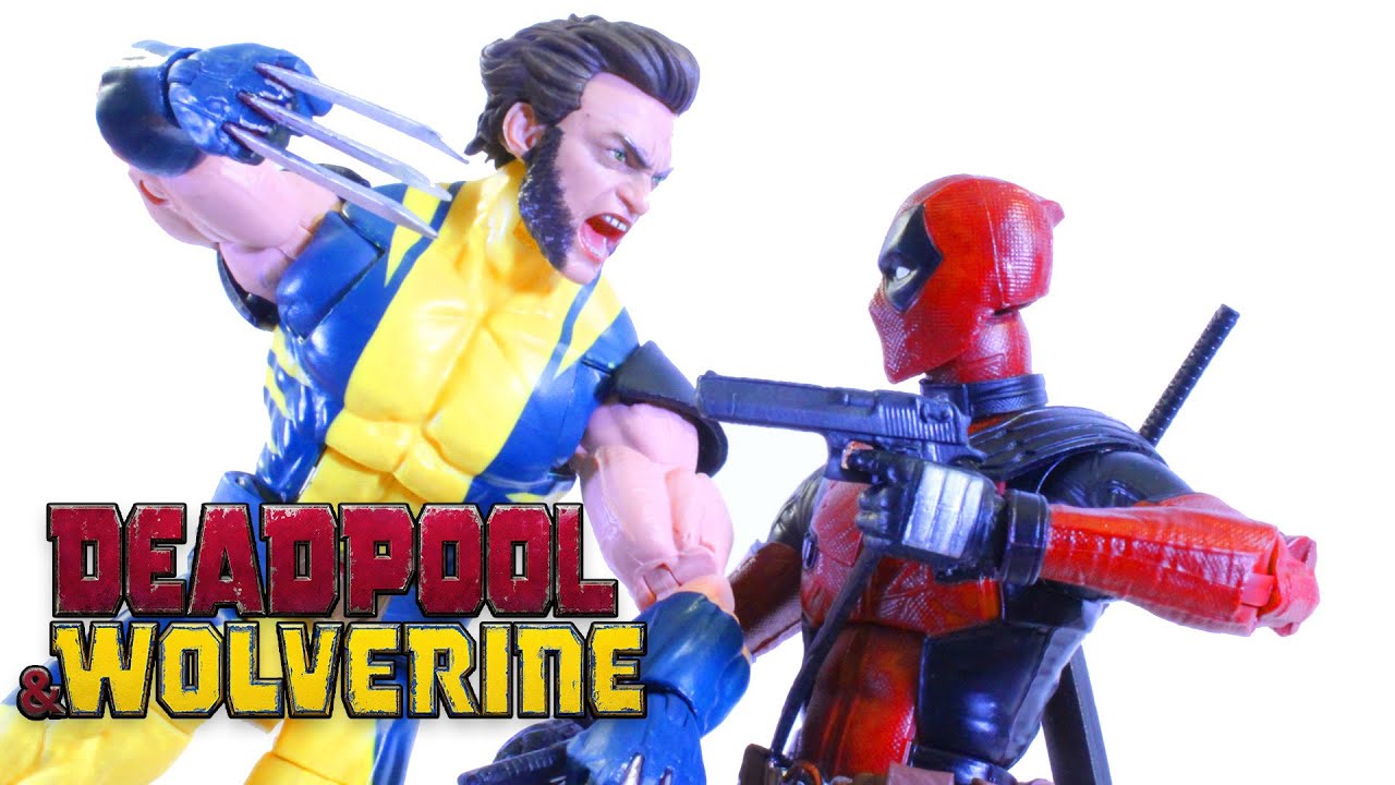 DEADPOOL & WOLVERINE: DEADPOOL VS WOLVERINE [MARVEL STOP MOTION]