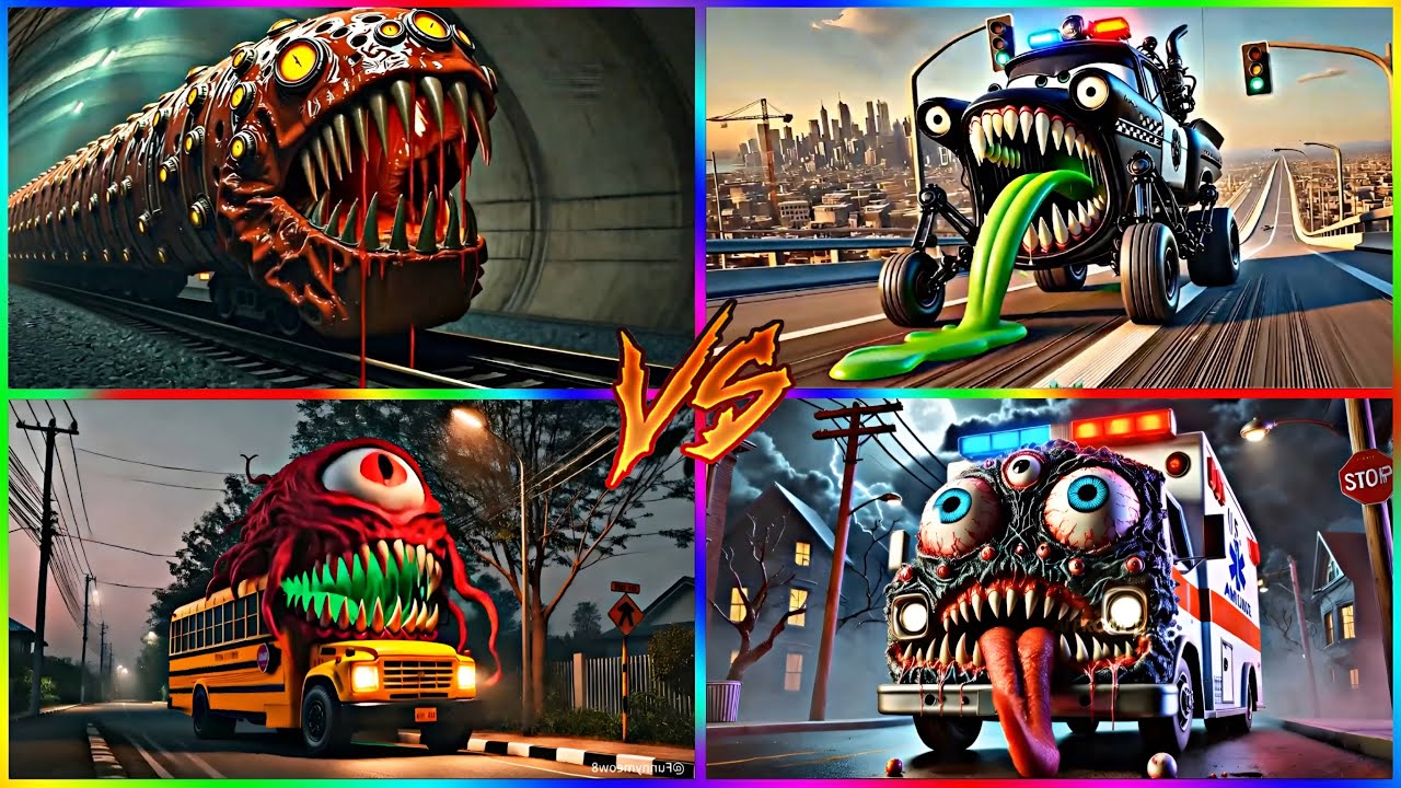 MONSTER TRUCKS BATTLE ✨🎵 CoffinDance Song 