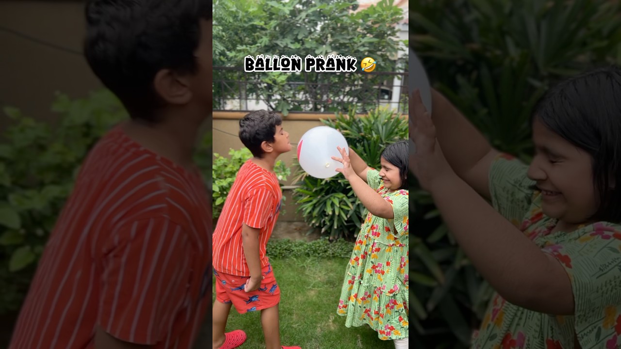 Funny Ballon Prank 2025 #ballonprank #trendingpranks #viralpranks #funnypranks