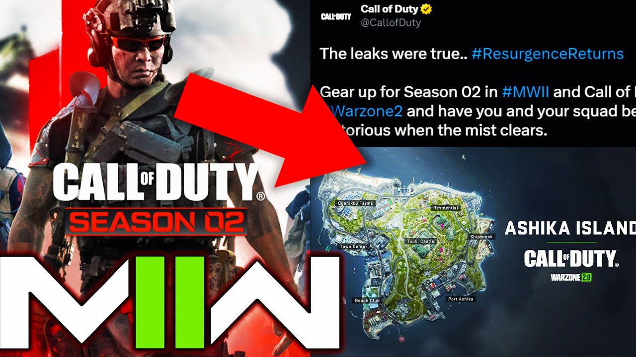 Call of Duty REVEALS COD MW2 SEASON 2 Update! (New Map, New Operator)