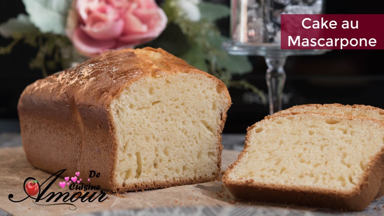 cake au mascarpone extra moelleux, goûter extra facile
