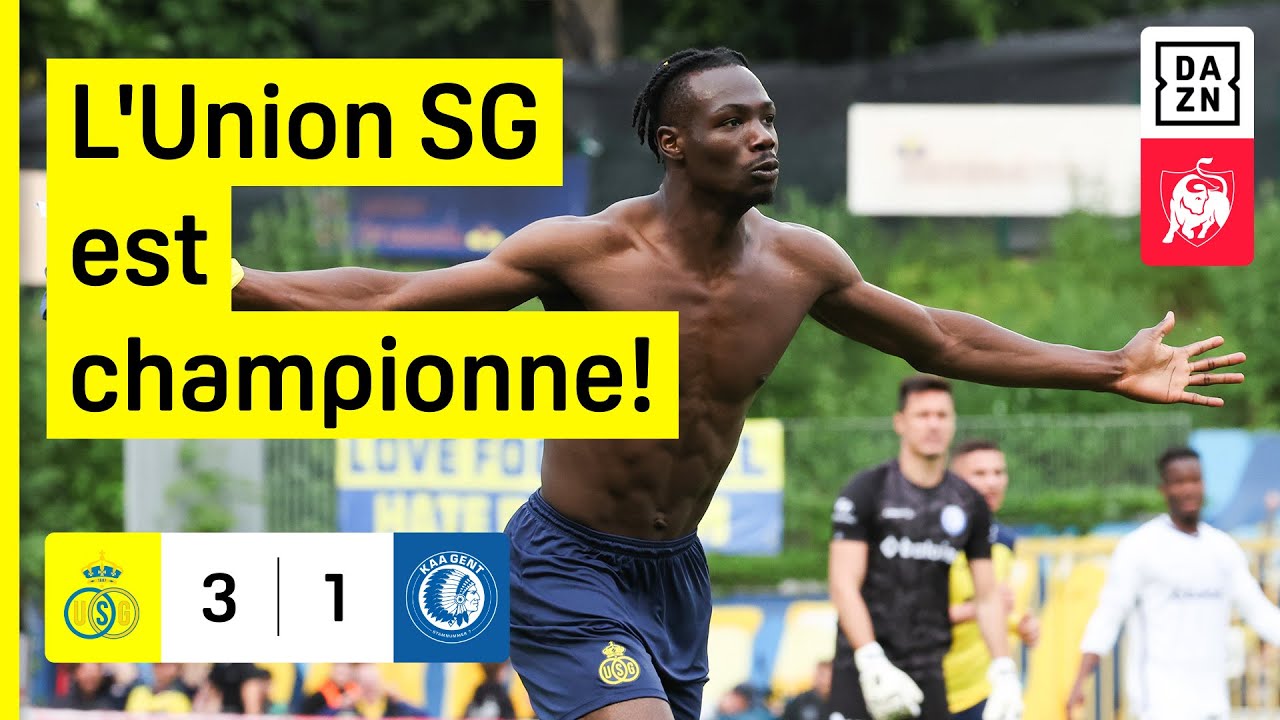 Promise David est le héros du titre de l’Union SG ! 🏆🟡 | Union SG - KAA Gent