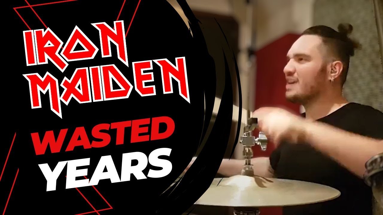 Iron Maiden –Wasted Years | Drum Cover by Murillo Martins