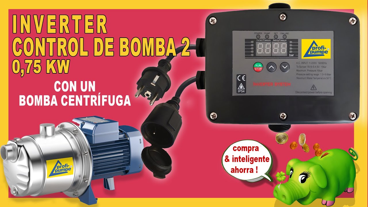 Messa in funzione del comando pompa INVERTER 2 con una pompa centrifuga - Italiano