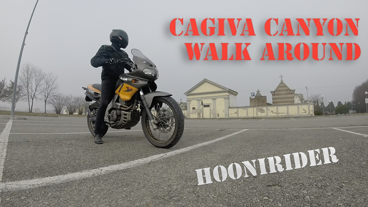 Cagiva Canyon 500 Walk Around and Sound - GoPro Hero 3+