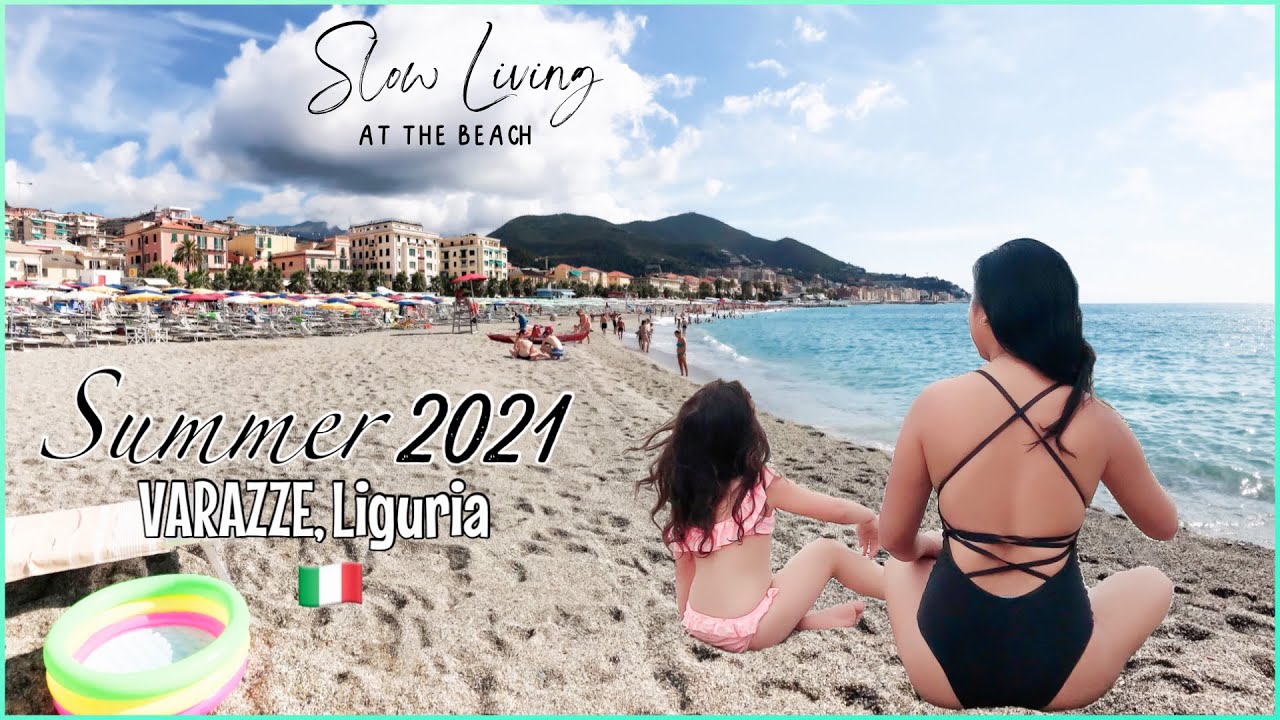 EP 9: THE BEACH | A much needed summer vacation in Varazze, Italy | Slow Living at the beach