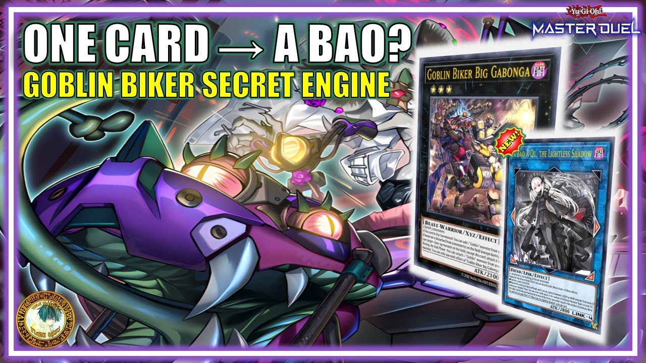 1-Card Start → A BAO A QU?! Goblin Biker Fiendsmith Combo | MASTER DUEL