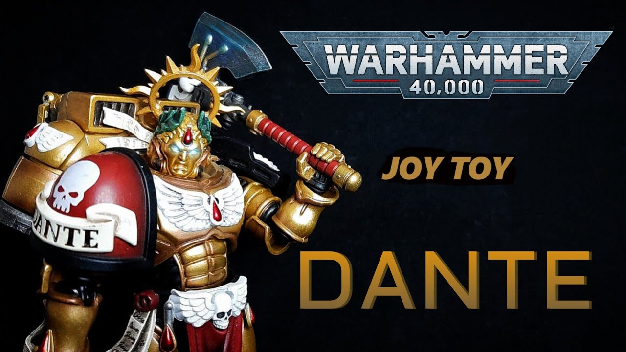 Joytoy Blood Angels Commander Dante Review Warhammer 40K 🩸