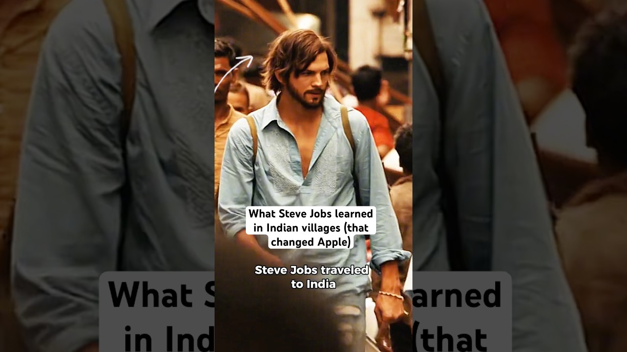 What Steve Jobs learned in Indian villages (that changed Apple) #apple #stevejobs #spirituality