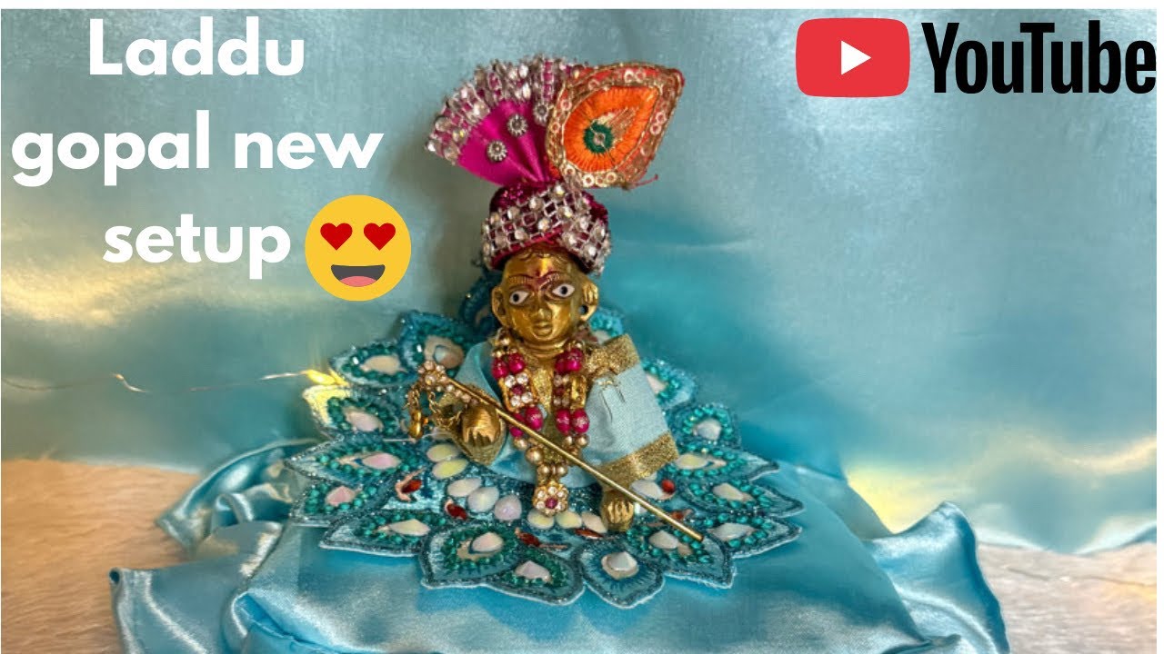 Laddu Gopal room setup|| Simple but Divine ||🕉️🌹
