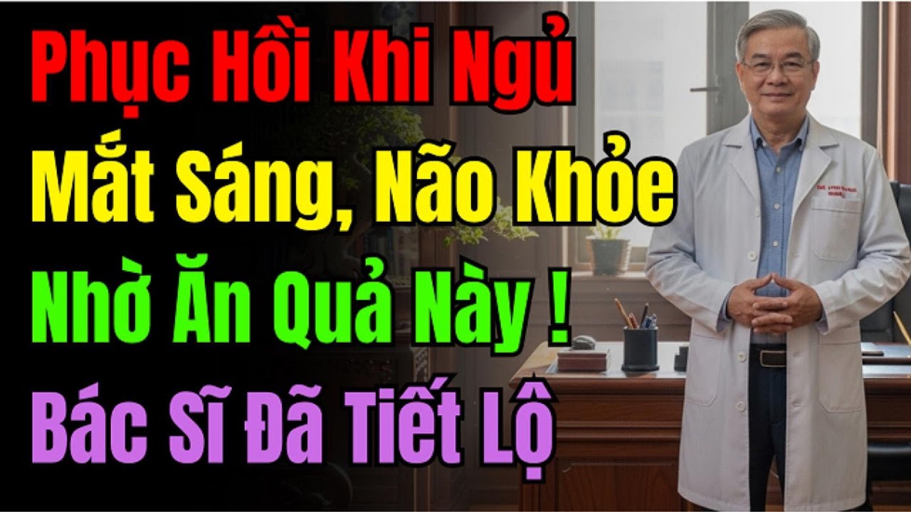 Thần Dược Trước Khi Ngủ: Chỉ Cần Ăn 3 Loại Quả Sấy Này, Mắt Sáng, Trí Nhớ Tốt Hơn Mỗi Ngày.