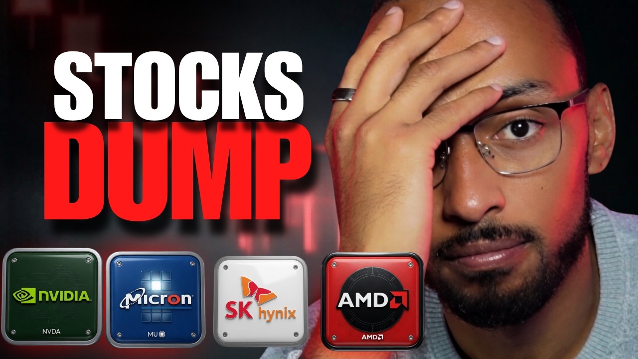 MEMORY & AI STOCKS CRASHING HARD | MICRON, AMD, SANDISK, AND MORE!