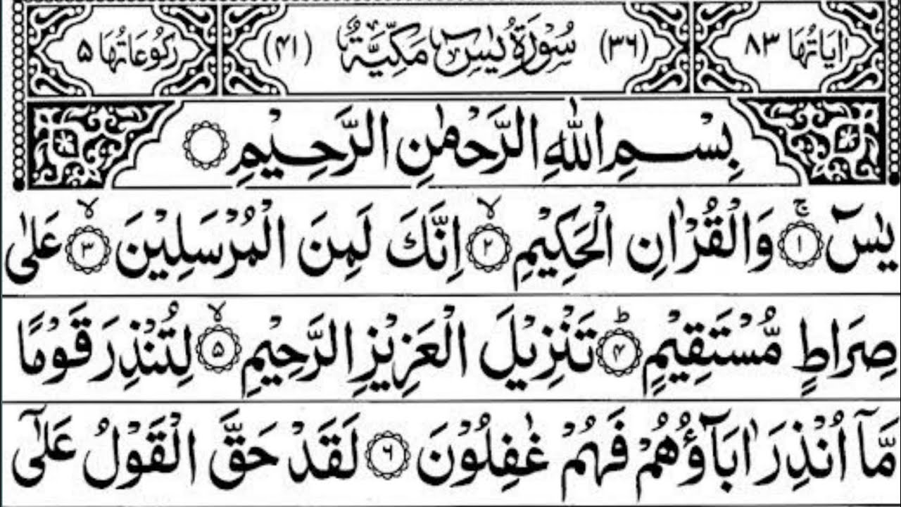 سورہ یس تلاوت  Ep 48 yaseen shareef tilawat qirat by Hilal Raza Markazi