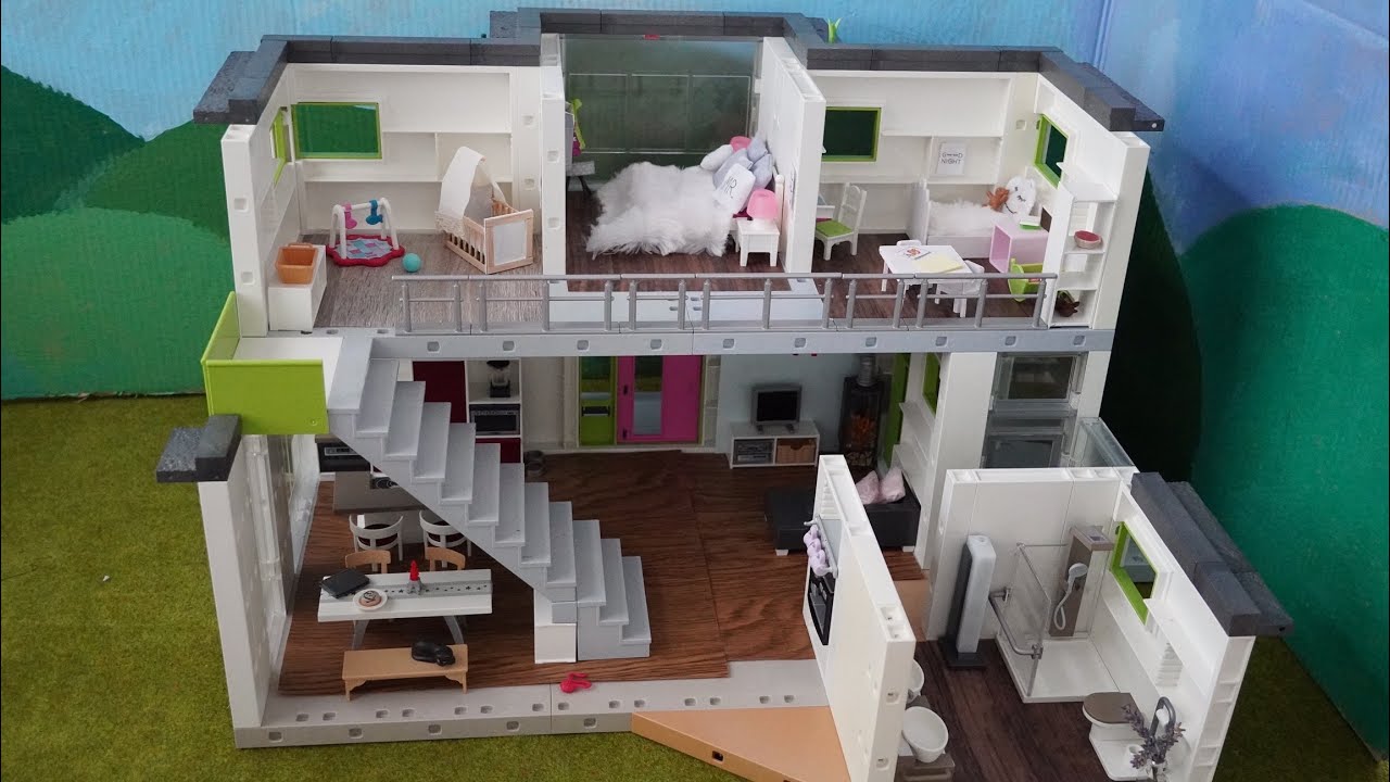 Mein eigenes Playmobilhaus!😍// Fortsetzung #littleluxusvilla// Pimp my Playmobil//Familie Bäcker