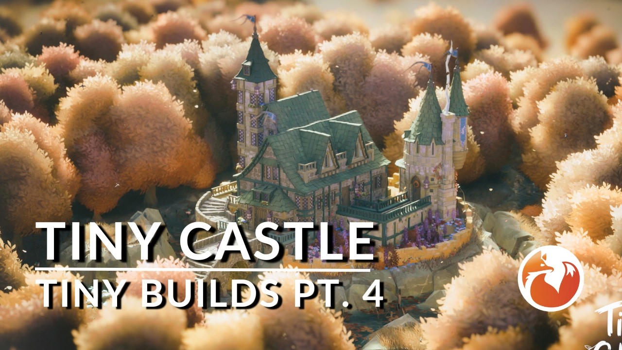 Lets build a Tiny Castle in Tiny Glade | Tiny Builds Pt 4