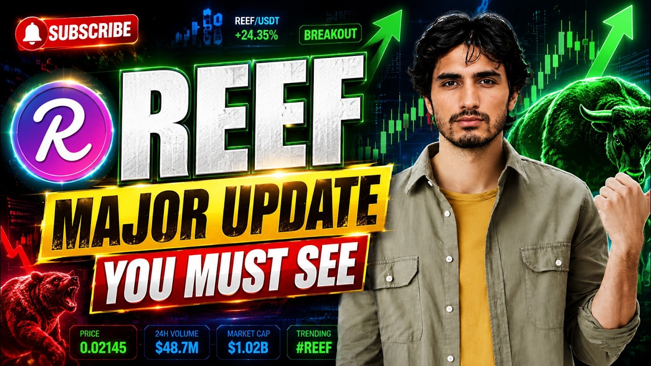 Reef Crypto Update: REEF Next Move! (Massive News Traders Missed)