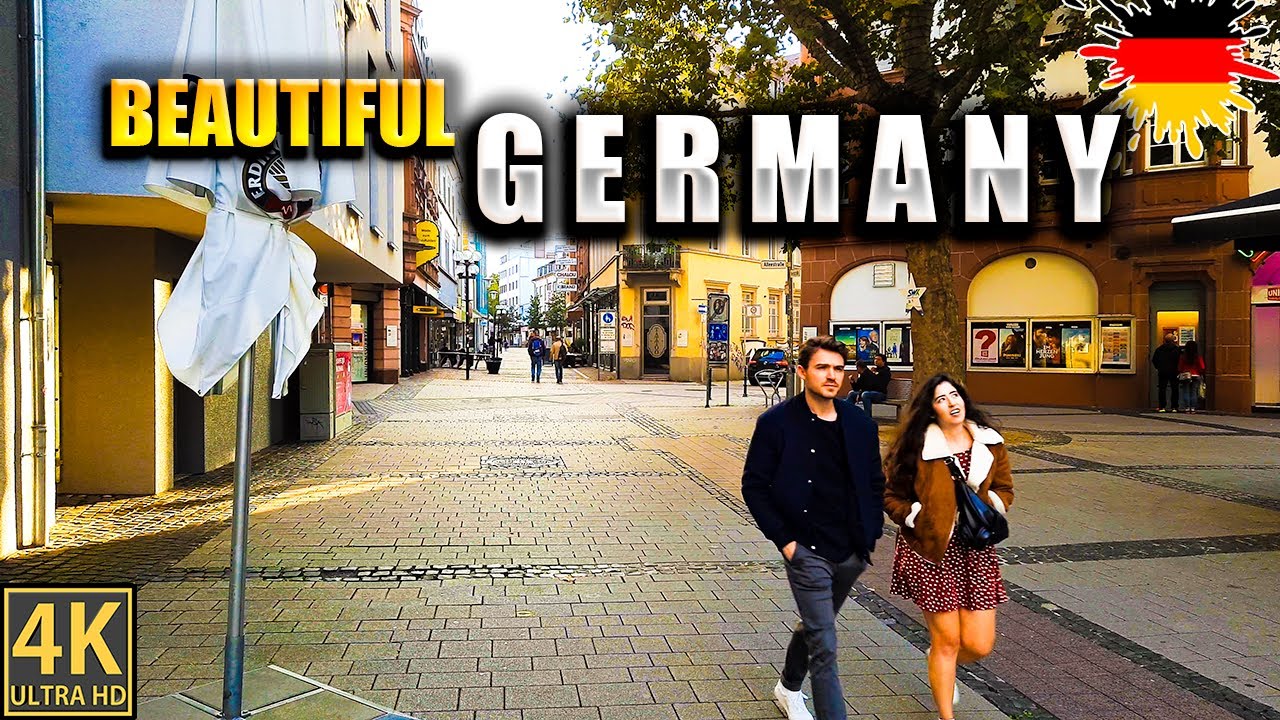 Приходите исследовать Германию со мной! Пешеходная экскурсия по Кайзерслаутерн в 2023 году