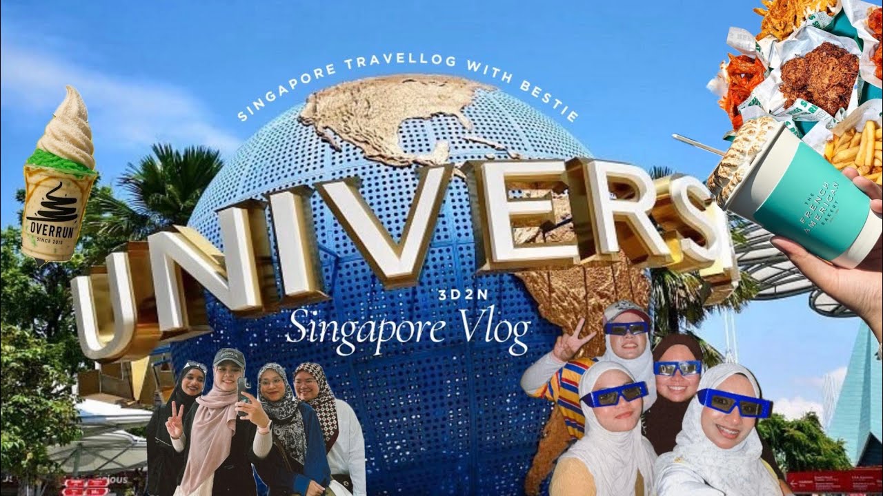 Singapore Vlog 3D2N | Universal Studio Singapore