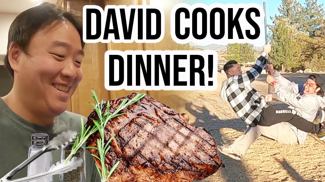 David So Cooks Us Steaks Ft. Joe Jitsukawa