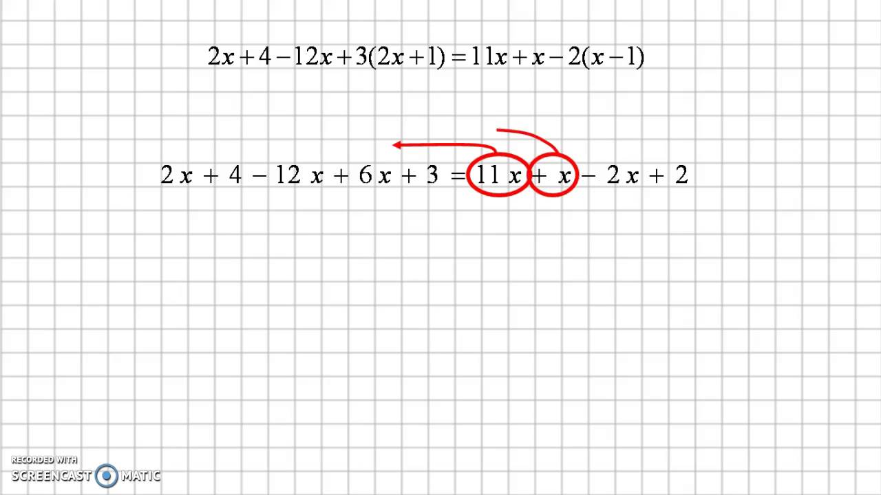 Equazioni di I grado - Videolezione di Matematica