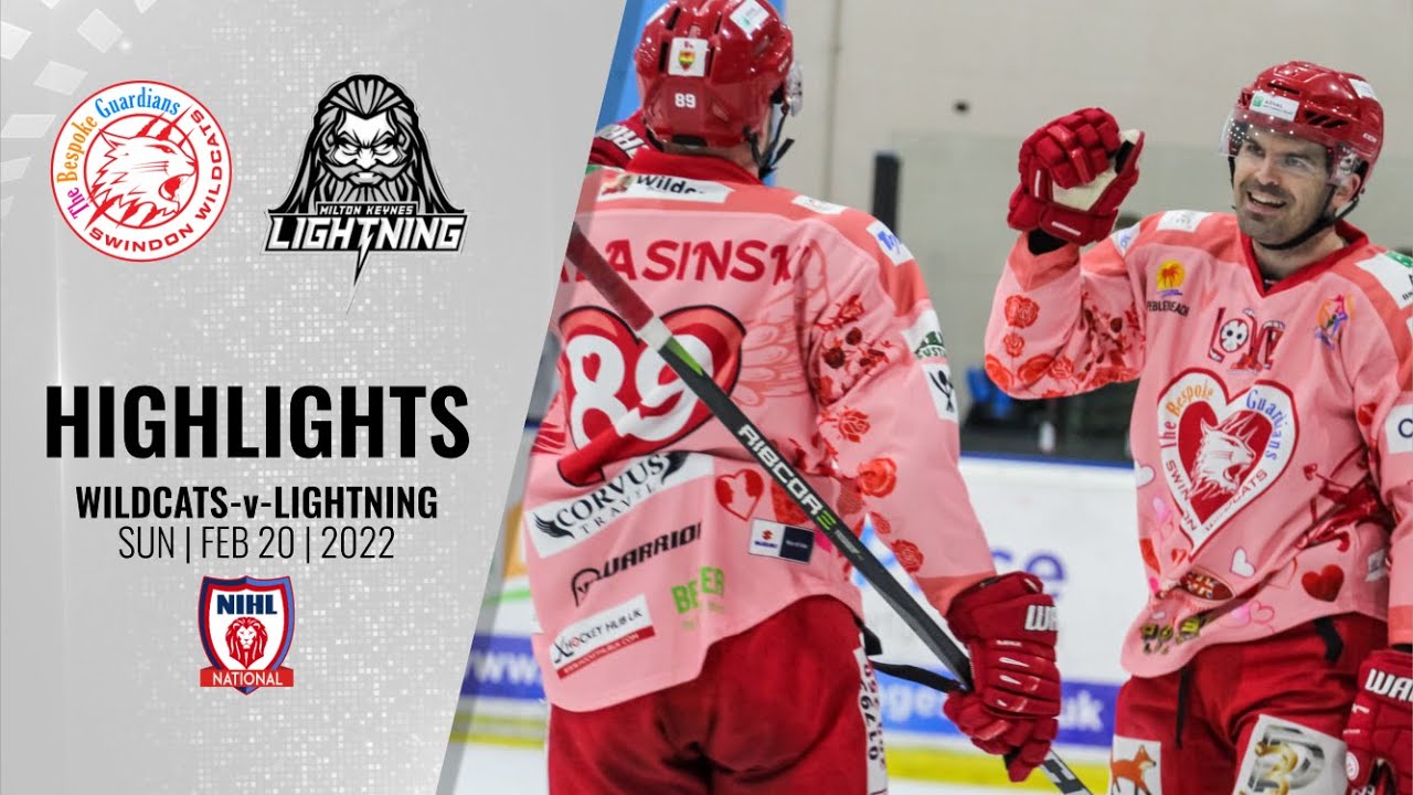 Swindon Wildcats VS MK Lightning | 20 02 22 | Match Highlights