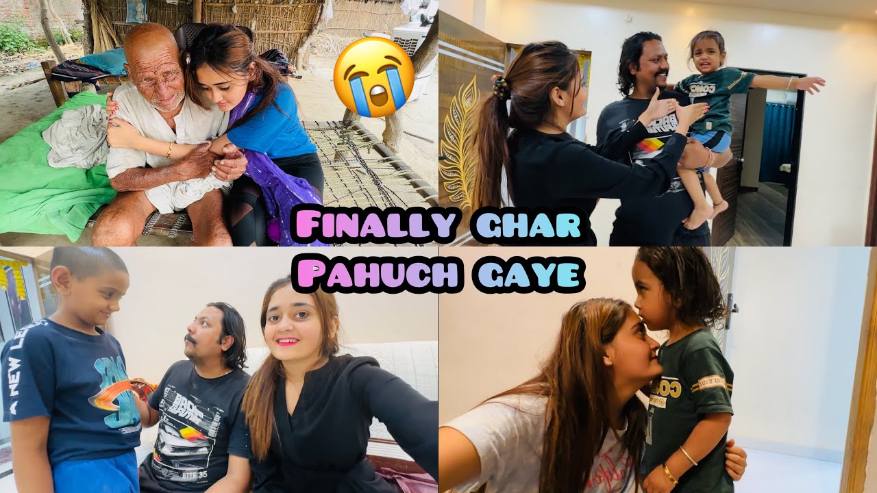 🥺Bindass Kavya Finally Ghar aa gai chikoo ne pehchana nahi 🥹 I will miss u Gaon Family Trip over