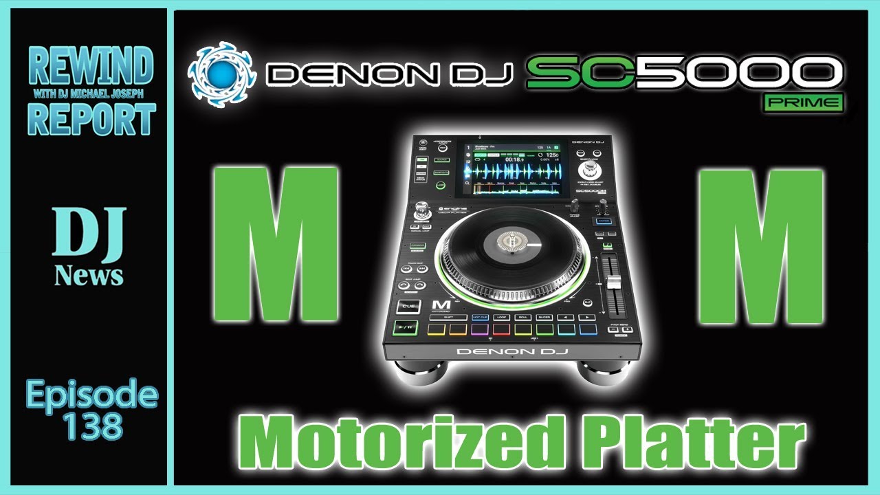 Denon SC5000M Motorized Platter Media Player - The Rewind Report e138