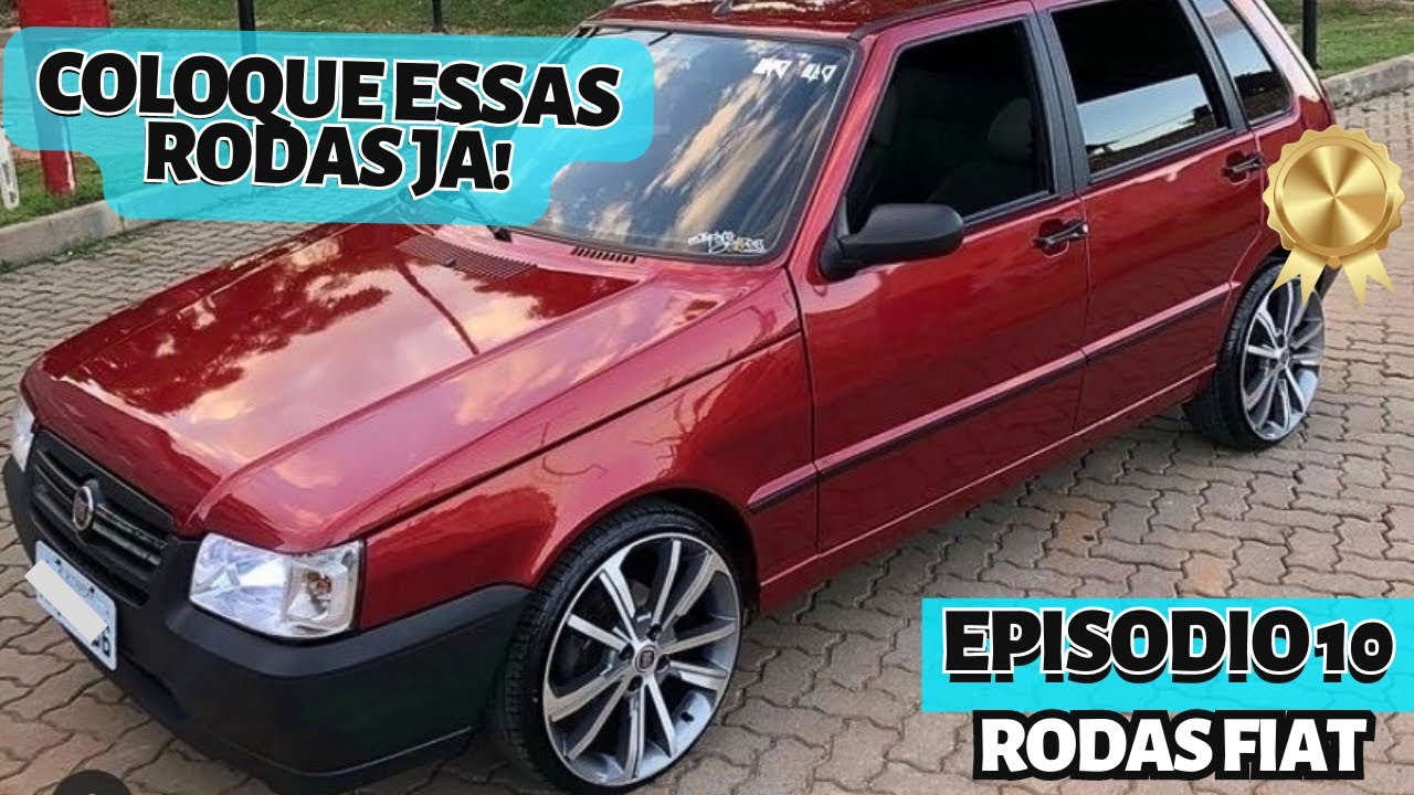 RODAS DO FIAT CRONOS, AROS 15 & 17 NO FIAT UNO
