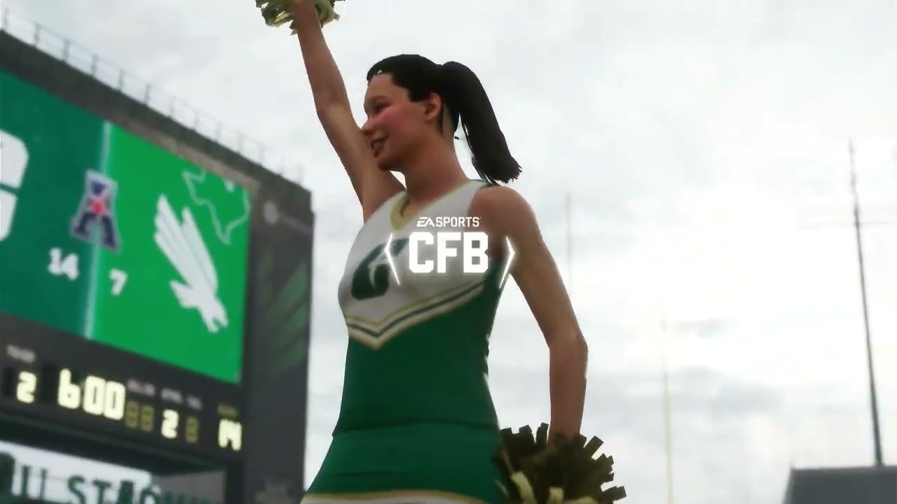 College Football 26 2-3 Charlotte vs 3-2 North Texas Year 3