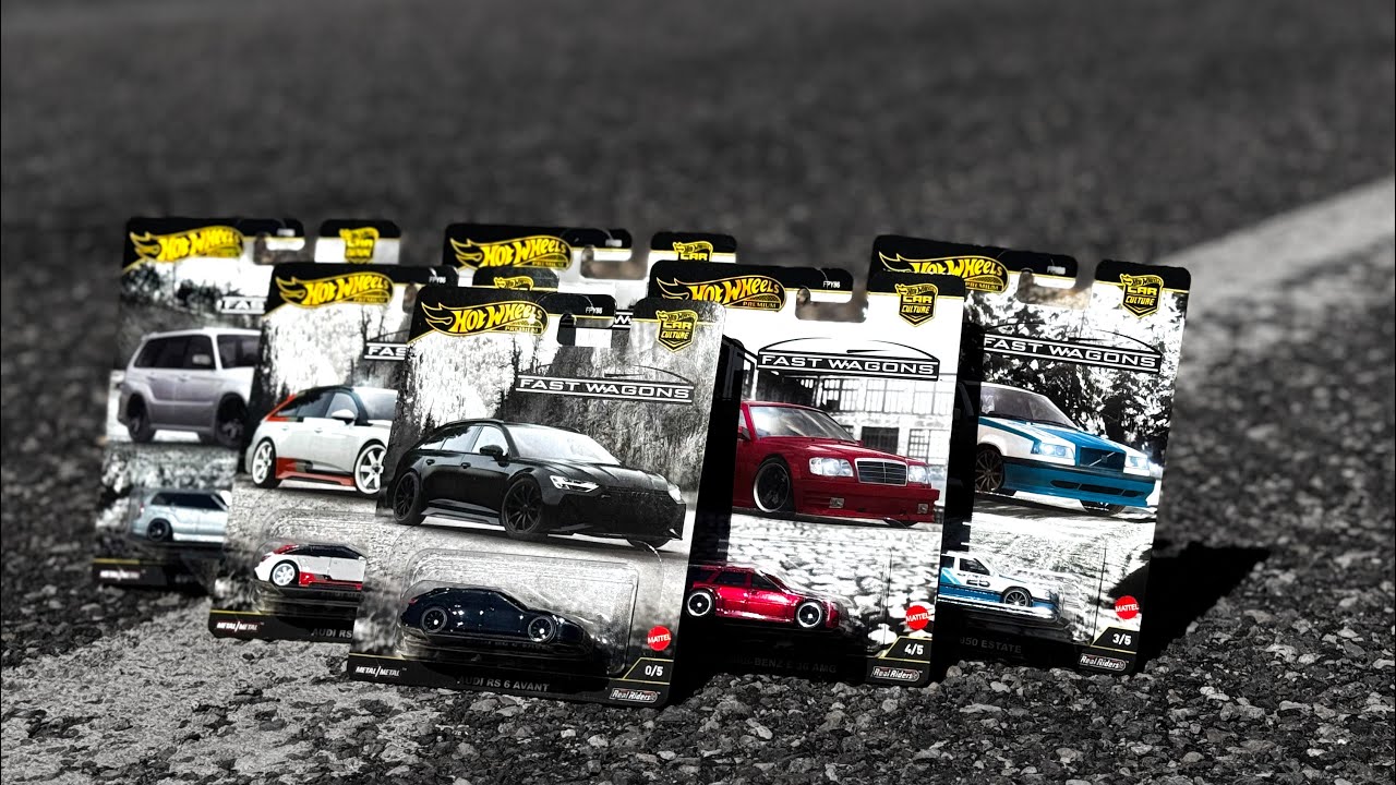 Opening Hot Wheels Car Culture Fast Wagons II & ranking the 15 Best HW Wagon Releases
