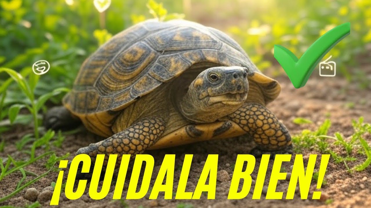 Cuidados de Tortugas de Tierra 🐢✅ &iexcl;Gu&iacute;a Completa y F&aacute;cil!