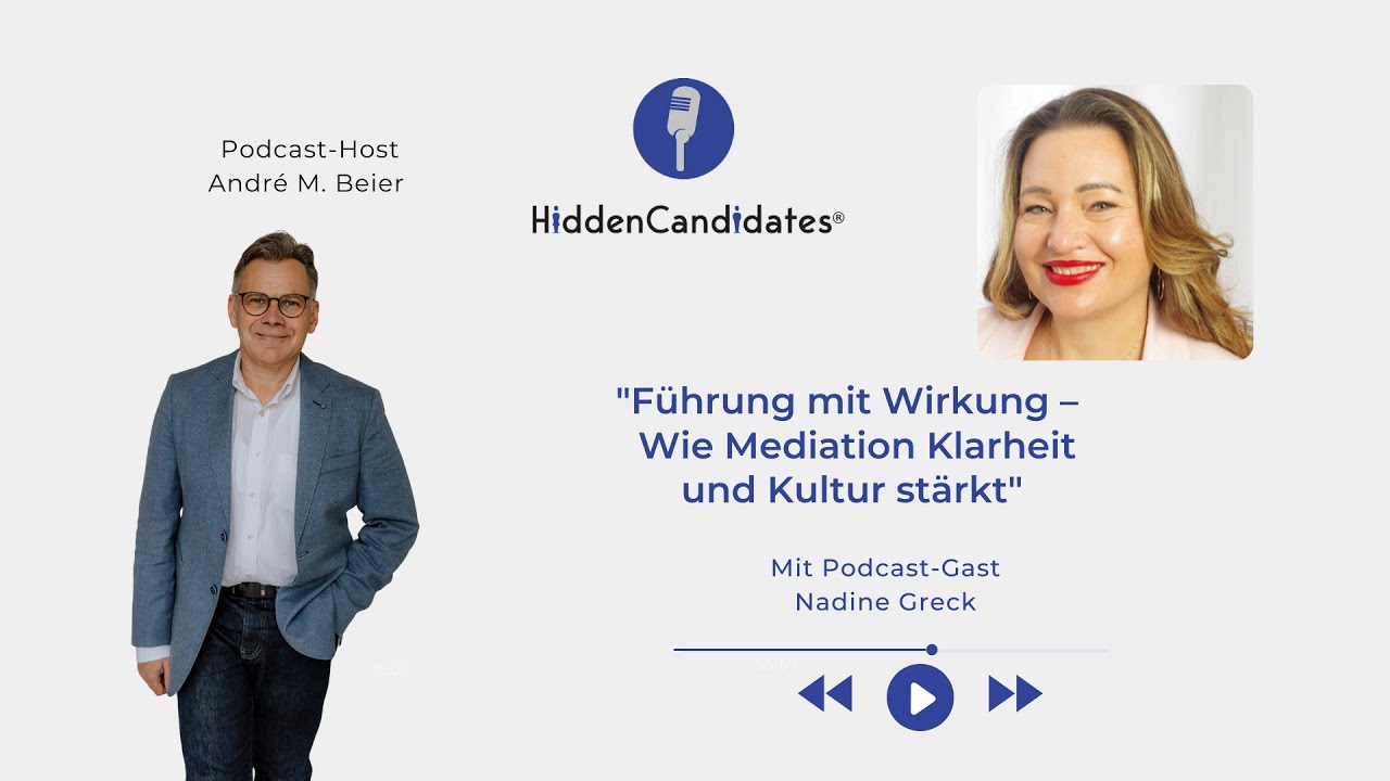 Führung mit Wirkung: Wie Mediation Klarheit und Kultur stärkt - mit Nadine Greck