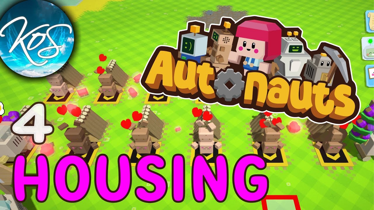 Autonauts  4 - HOUSING & MAINTENANCE!  (Automation Addiction!) Let's Play