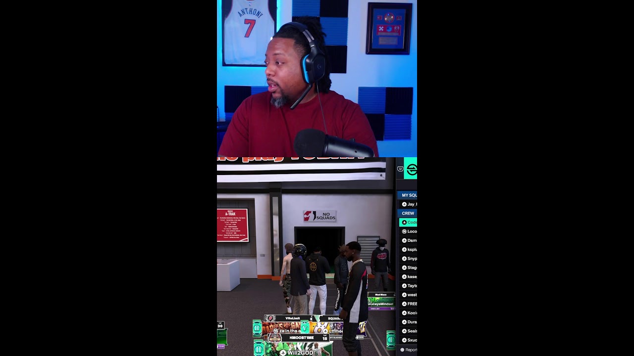 Running With Subs On My 6'8 Iso Big In NBA 2K26!