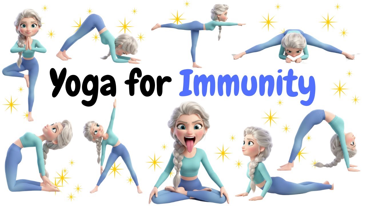 Yoga Poses for Immunity for Kids | Improve Health | Yoga Poses to Boost Immunity | Yoga for Children